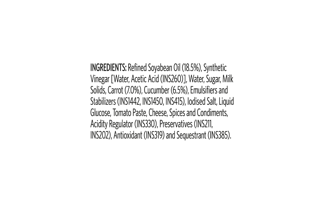 Veeba Carrot & Cucumber Sandwich Spread Chef's Special   Pouch  100 grams